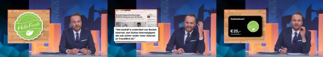 Lubach maakt gehakt van HelloFresh in zijn uitzending op zondag