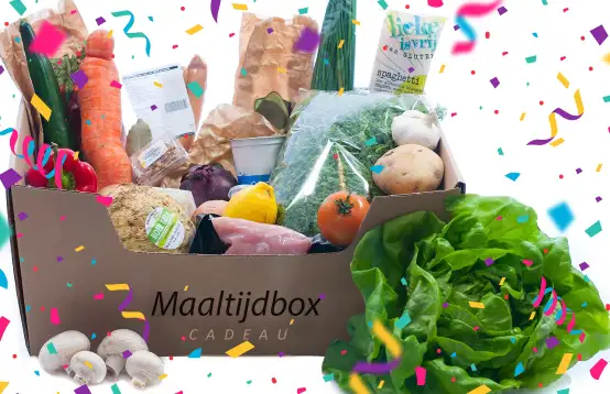 Een maaltijdbox leuk om cadeau te geven