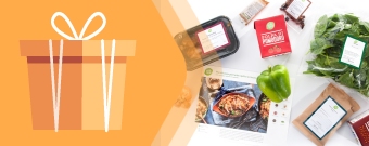 Een maaltijdbox cadeau geven
