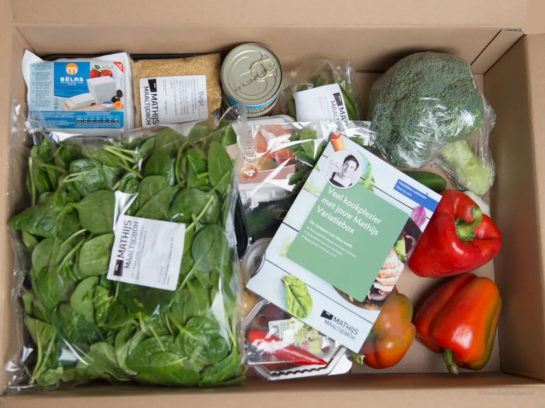 De inhoud van de Variatiebox als we deze open maken