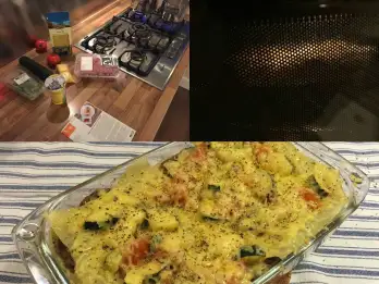 We beginnen met koken van de Snelle lasagne met groente en gehakt