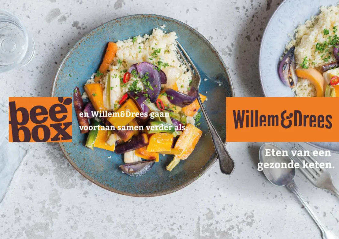 Promotie afbeelding van samenvoeging Willen&Drees en Beebox
