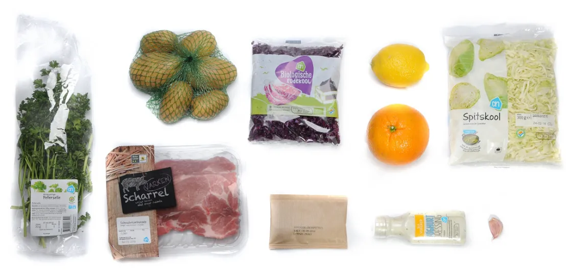 Alles wat we nodig hebben voor het de karbonade van de grill gerecht