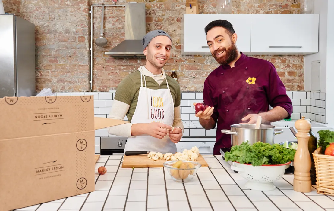 Nog een vluchteling in de keuken van Marley Spoon