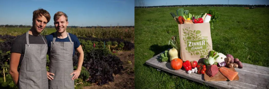 De oprichters van ZinnerDinner