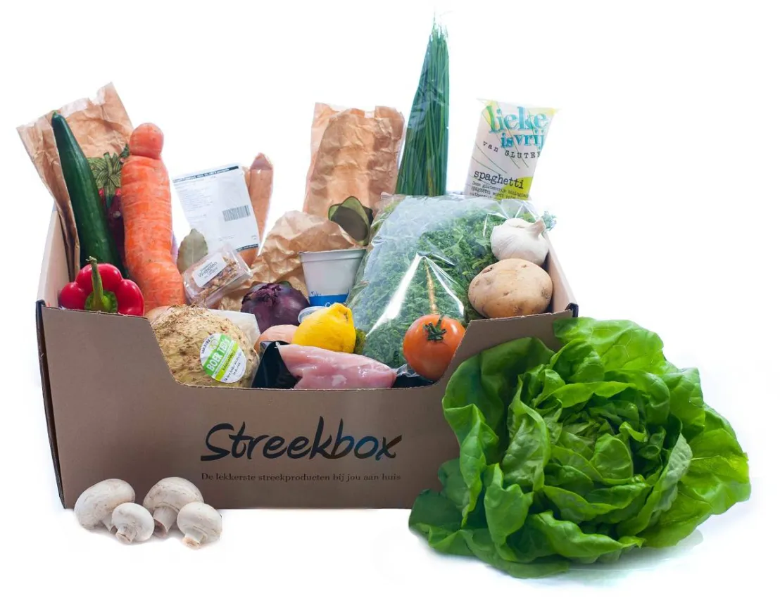 De maaltijdbox van Streekbox met inhoud