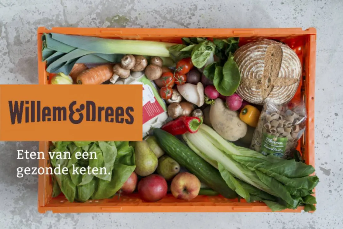 Willem&Drees krat met groenten