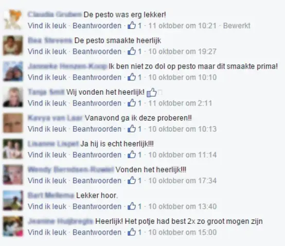 Enkele reacties op deze mathijs maaltijdbox