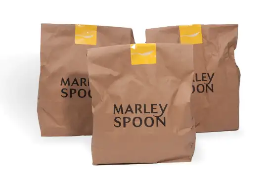Die papieren Marley Spoon tassen
