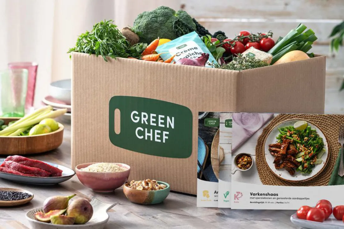 De Green Chef maaltijdbox met verse inhoud