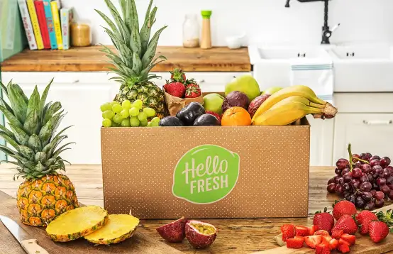De fruitbox van HelloFresh