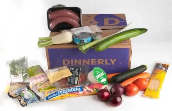 De Dinnerly maaltijdbox met alle ingrediënten