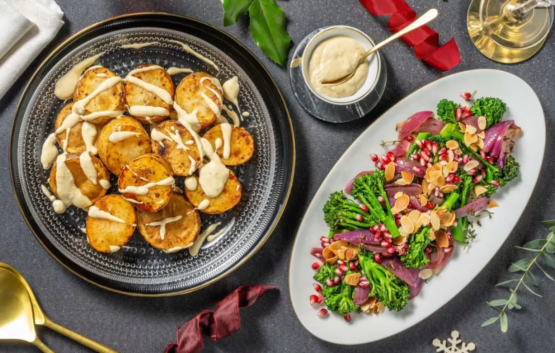 HelloFresh kerstbox met een viergangen menu