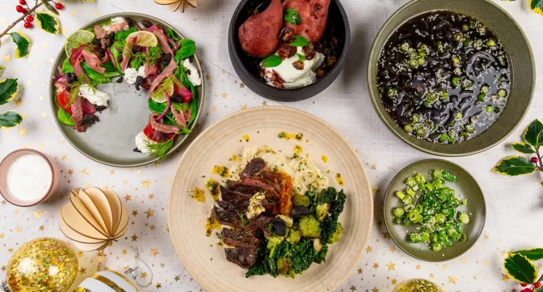 Ekomenu kerstdiner met hulp van de complete kerstbox