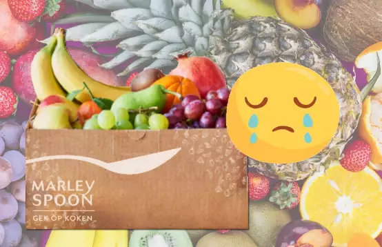De fruitbox van Marley Spoon is niet meer beschikbaar