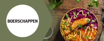 Boerschappen logo en gerecht