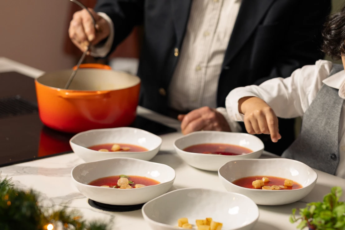 Heerlijk voorgerecht in kerstbox Boerschappen