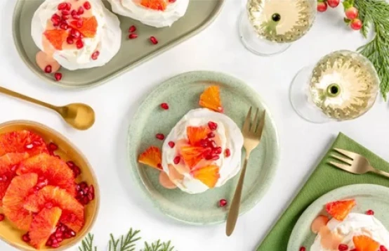 Het nagerecht uit de kerstbox van marley spoon en nrc.