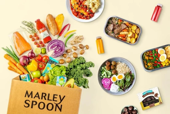 Nieuwe frisse uitstraling voor de maaltijdbox van Marley Spoon